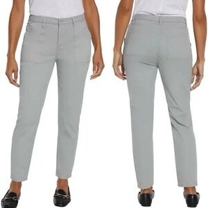3/$25 NEW! Banana Republic Ladies' High Rise Twill Pants Color GRAY Size 12